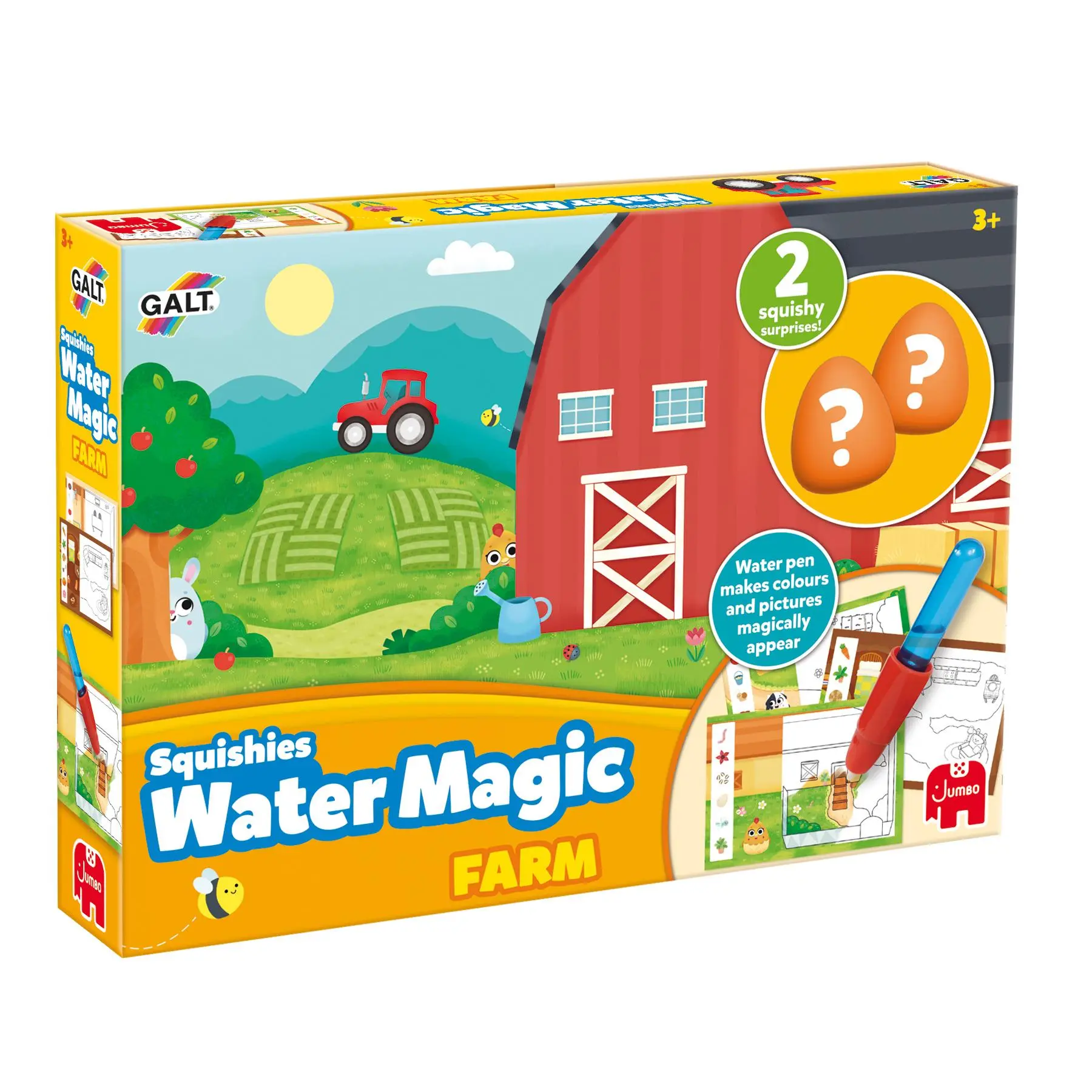 Cover: 8721017600787 | Water Magic Squishies - Bauernhof | Deutsch | 2025 | Jumbo Spiele GmbH