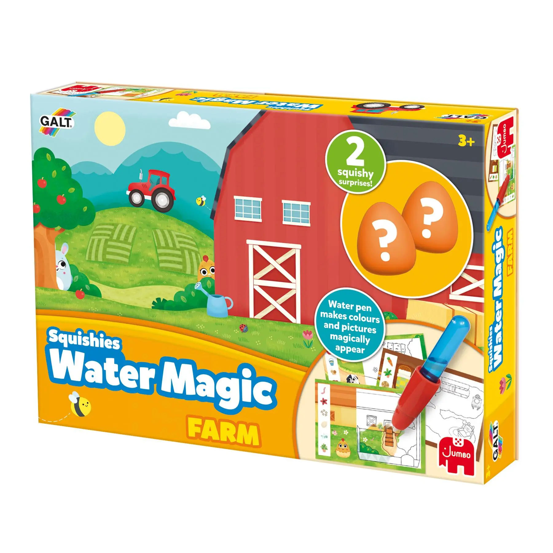Bild: 8721017600787 | Water Magic Squishies - Bauernhof | Deutsch | 2025 | Jumbo Spiele GmbH