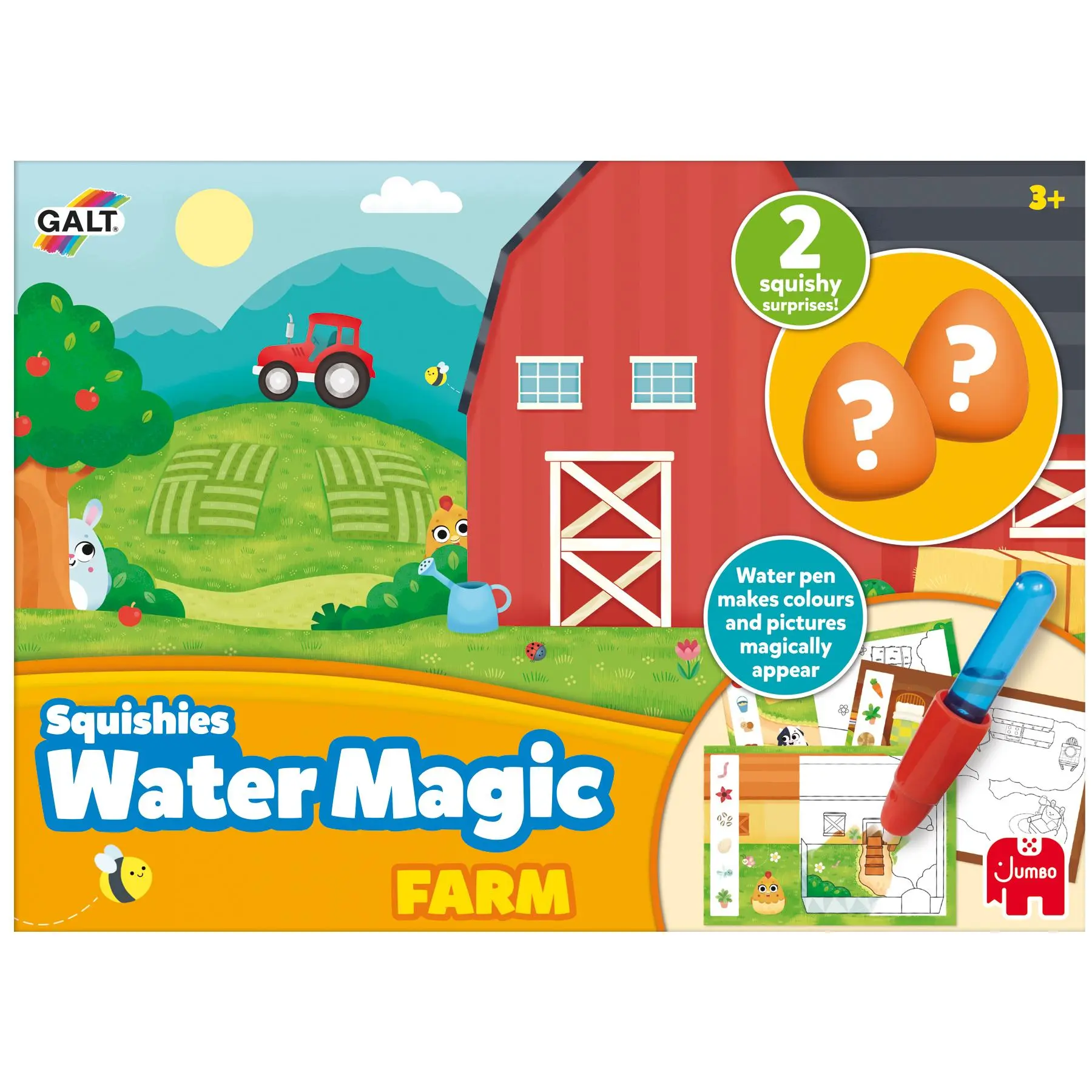 Bild: 8721017600787 | Water Magic Squishies - Bauernhof | Deutsch | 2025 | Jumbo Spiele GmbH