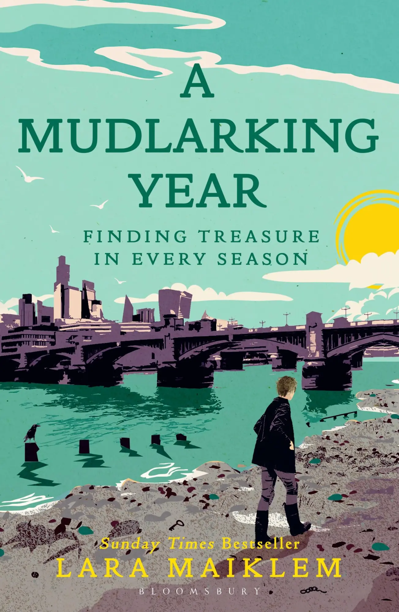 Cover: 9781526660787 | A Mudlarking Year | Finding Treasure in Every Season | Lara Maiklem