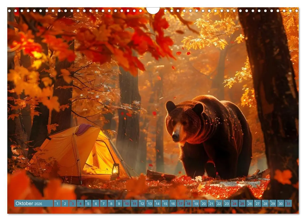 Bild: 9783457300787 | Camping Extreme (Wandkalender 2026 DIN A3 quer), CALVENDO...