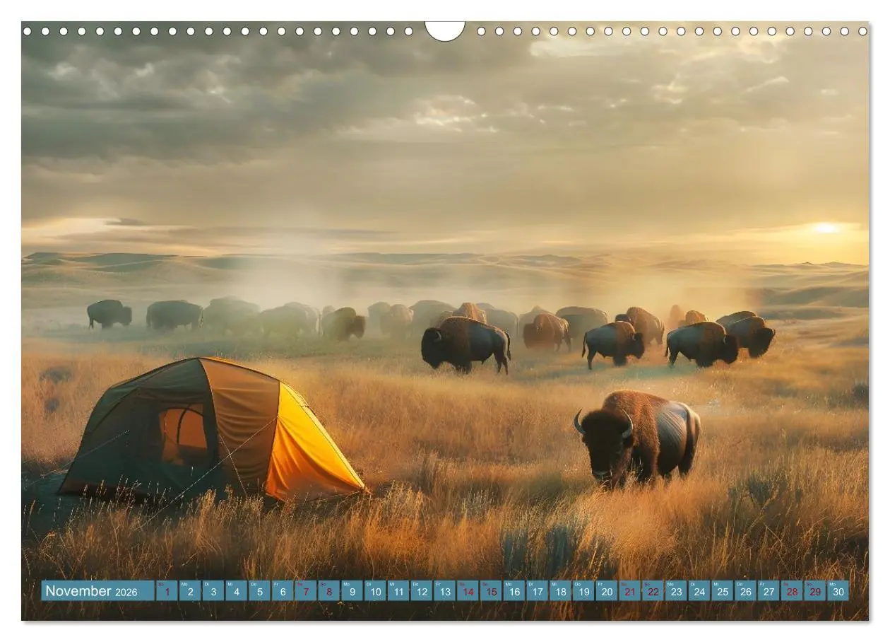 Bild: 9783457300787 | Camping Extreme (Wandkalender 2026 DIN A3 quer), CALVENDO...