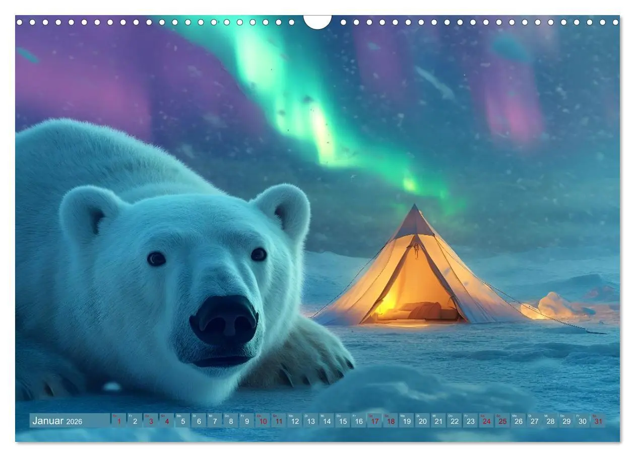 Bild: 9783457300787 | Camping Extreme (Wandkalender 2026 DIN A3 quer), CALVENDO...
