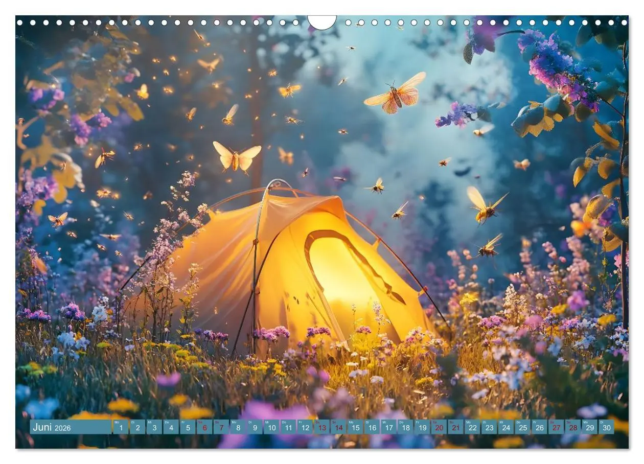 Bild: 9783457300787 | Camping Extreme (Wandkalender 2026 DIN A3 quer), CALVENDO...