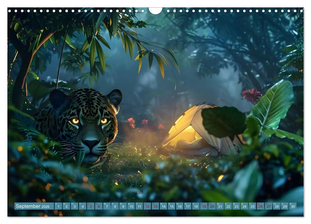 Bild: 9783457300787 | Camping Extreme (Wandkalender 2026 DIN A3 quer), CALVENDO...