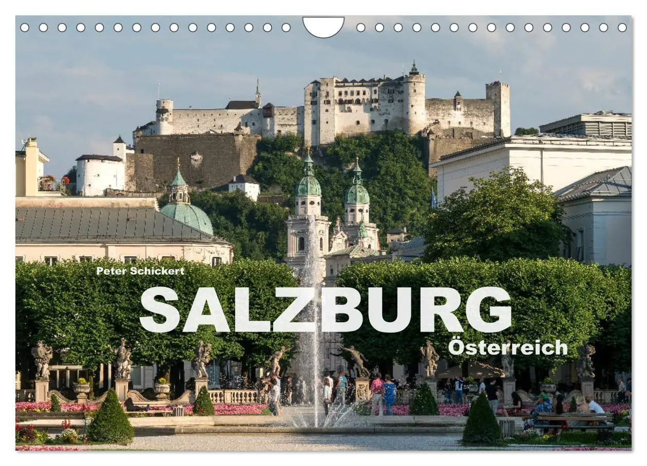 Cover: 9783457850787 | Salzburg - Österreich (Wandkalender 2026 DIN A4 quer), CALVENDO...