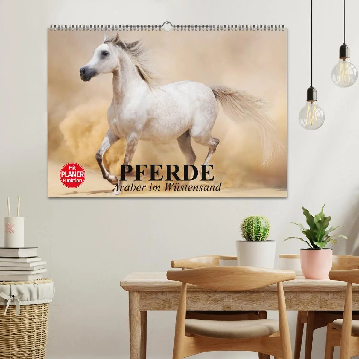 Bild: 9783516010787 | Pferde. Araber im Wüstensand (Wandkalender 2026 DIN A2 quer),...