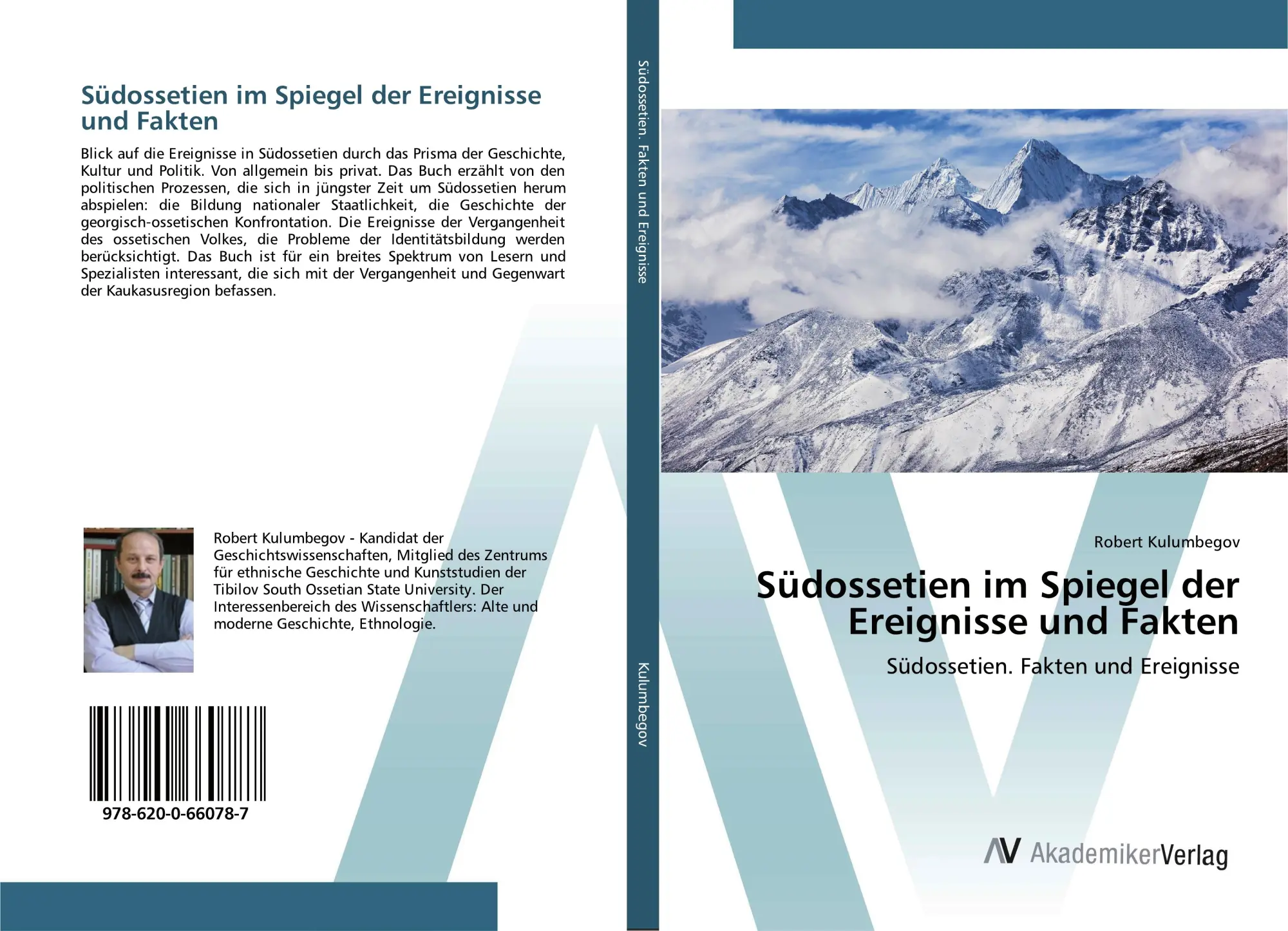 Cover: 9786200660787 | Südossetien im Spiegel der Ereignisse und Fakten | Robert Kulumbegov