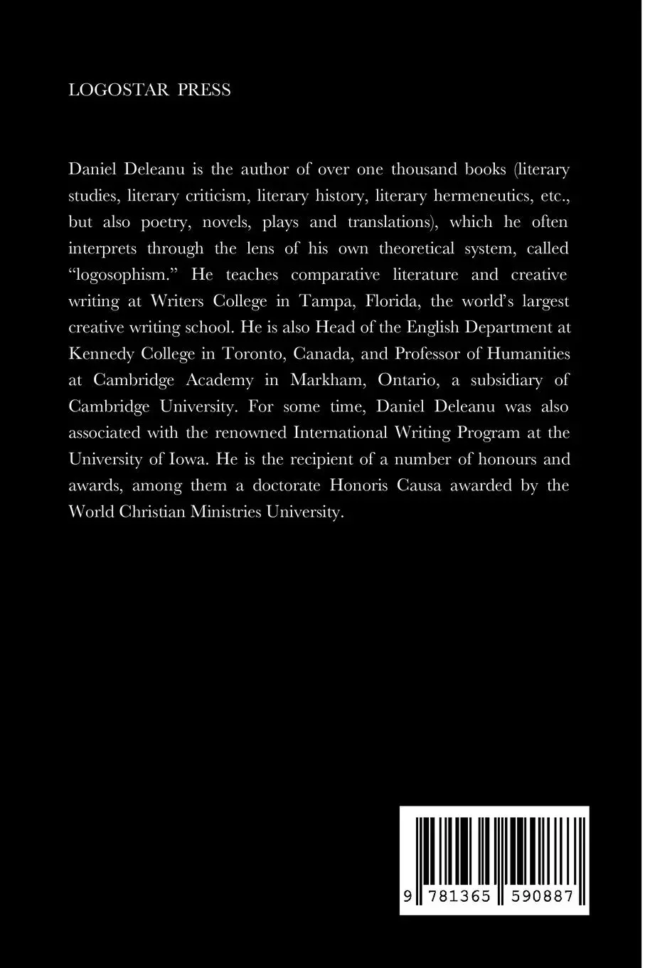 Rückseite: 9781365590887 | Thomas Pynchon and the Birth of Meta-metafiction | Daniel Deleanu