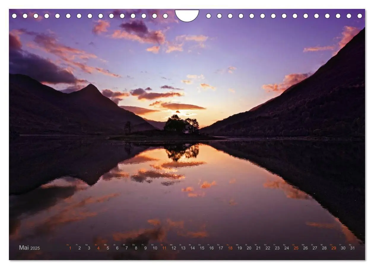 Bild: 9783435750887 | Zauberhafte Abendstimmung (Wandkalender 2025 DIN A4 quer), CALVENDO...