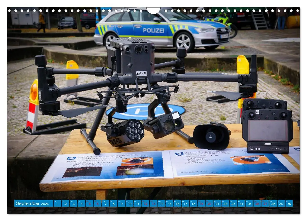 Bild: 9783457530887 | Aktionstag der Polizei (Wandkalender 2026 DIN A3 quer), CALVENDO...