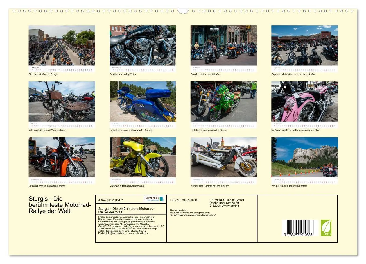 Bild: 9783457910887 | Sturgis - Die berühmteste Motorrad-Rallye der Welt (hochwertiger...