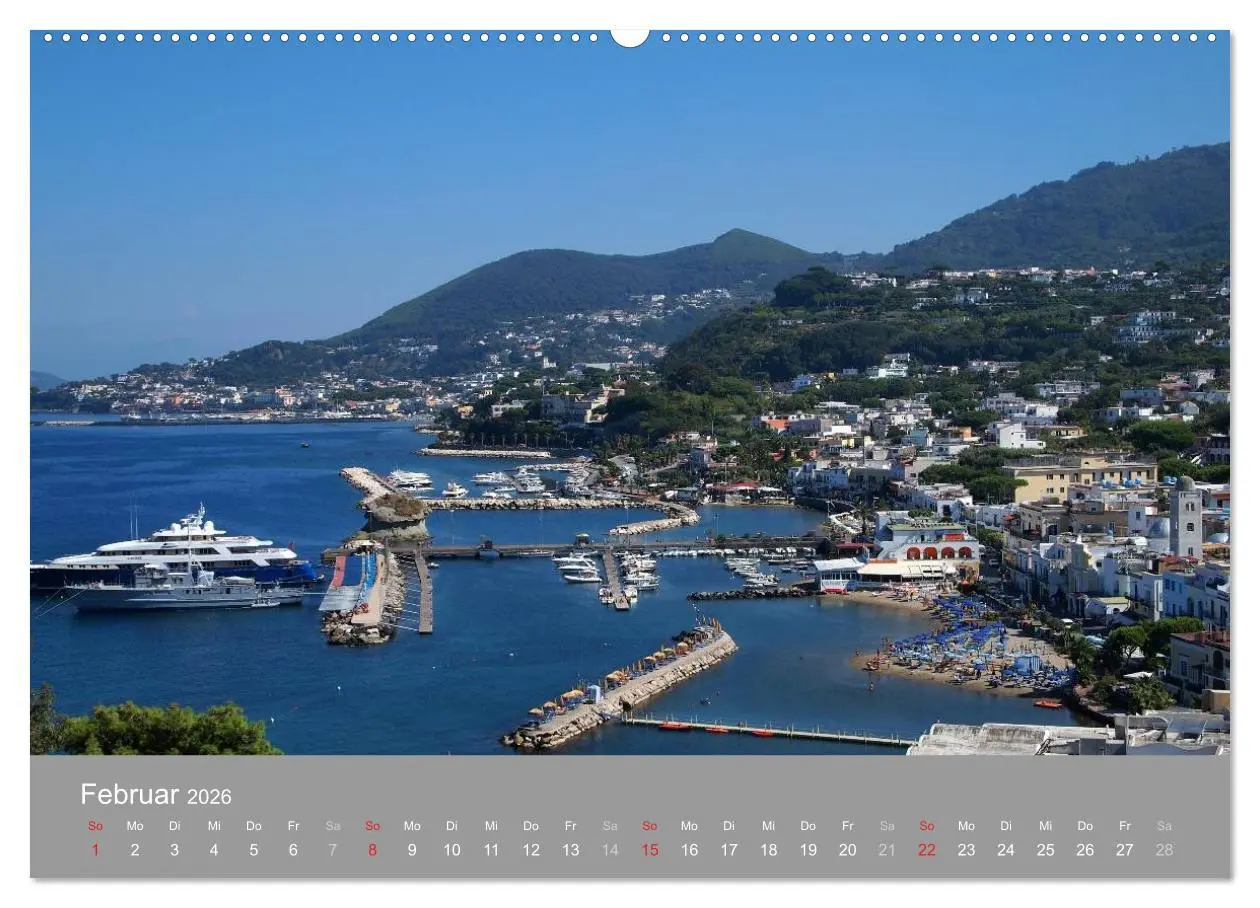 Bild: 9783516000887 | Ischia, die grüne Insel (Wandkalender 2026 DIN A2 quer), CALVENDO...