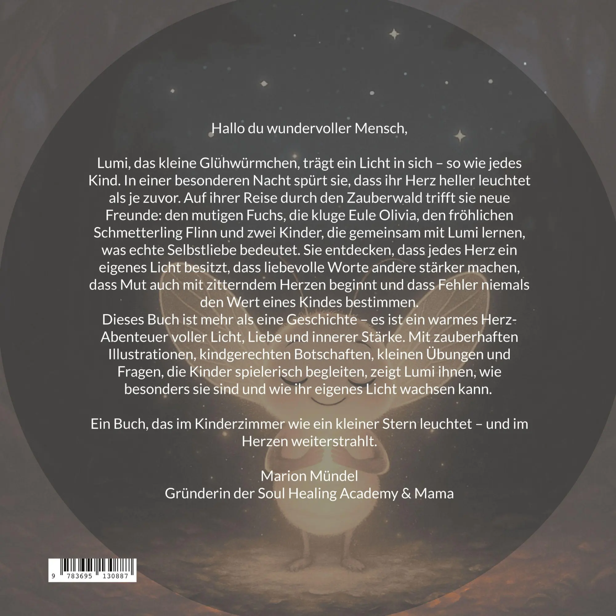 Rückseite: 9783695130887 | Lumi das kleine Glühwürmchen lernt Selbstliebe | Marion Mündel | Buch