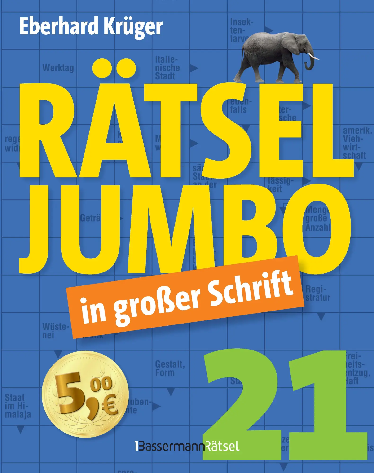 Cover: 9783809450887 | Rätseljumbo in großer Schrift 21 | Eberhard Krüger | Taschenbuch