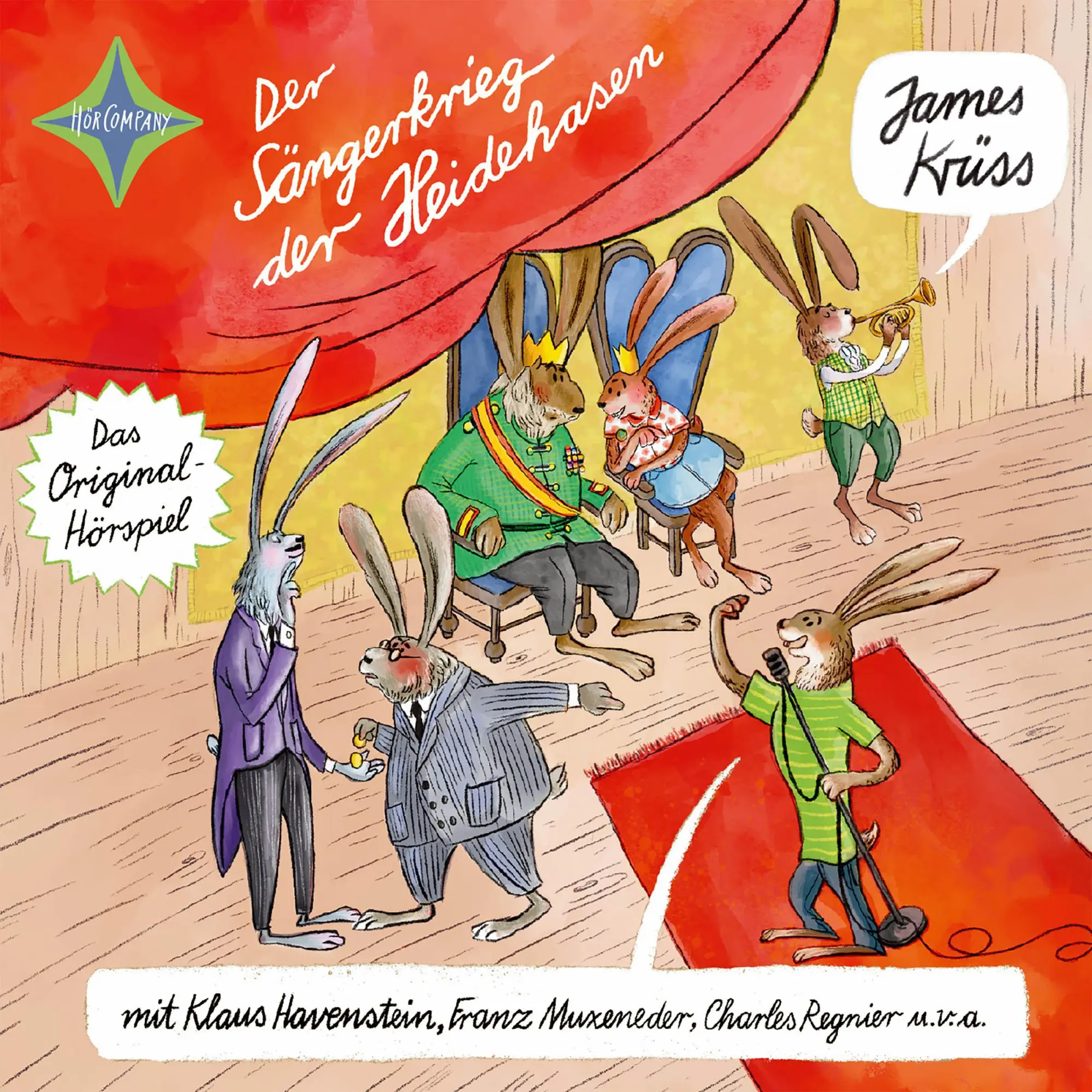 Cover: 9783966320887 | Der Sängerkrieg der Heidehasen | James Krüss | Audio-CD | Jewelcase