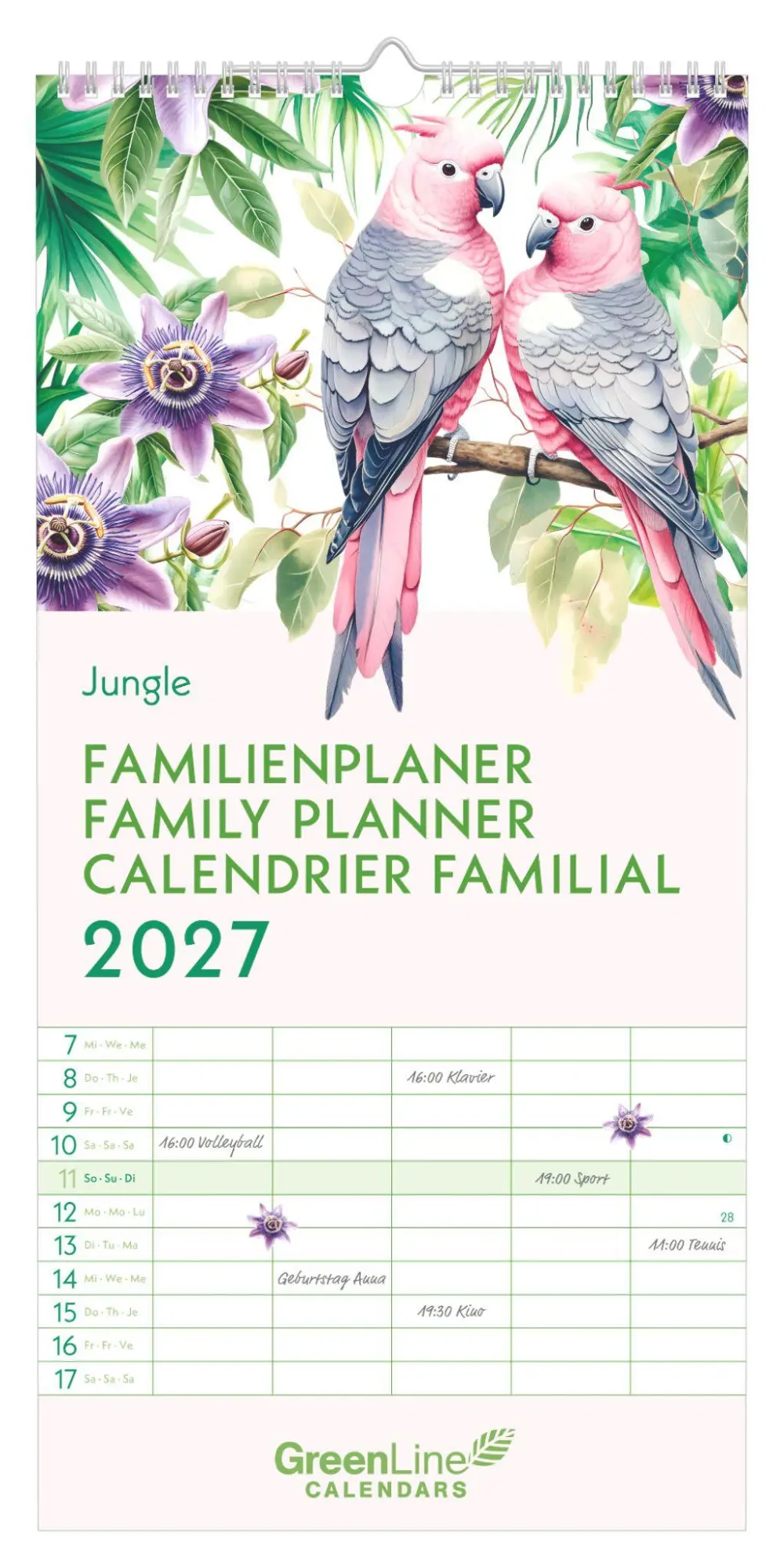 Cover: 4069095010987 | Jungle 2027 | Neumann Verlage GmbH &amp; Co KG | Kalender | 14 S. | 2027