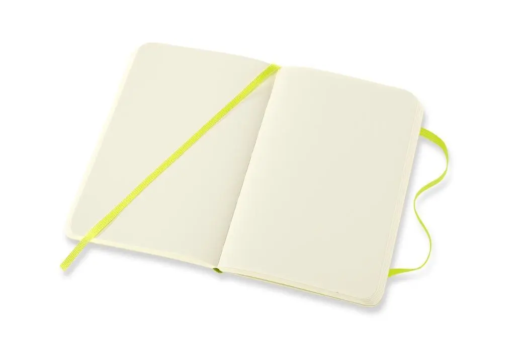 Bild: 8056420850987 | Moleskine Notizbuch Pocket/A6, Blanko, Weicher Einband, Limetten Grün