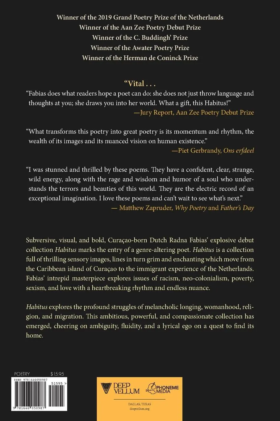 Rückseite: 9781646050987 | Habitus | Radna Fabias | Taschenbuch | Englisch | 2021