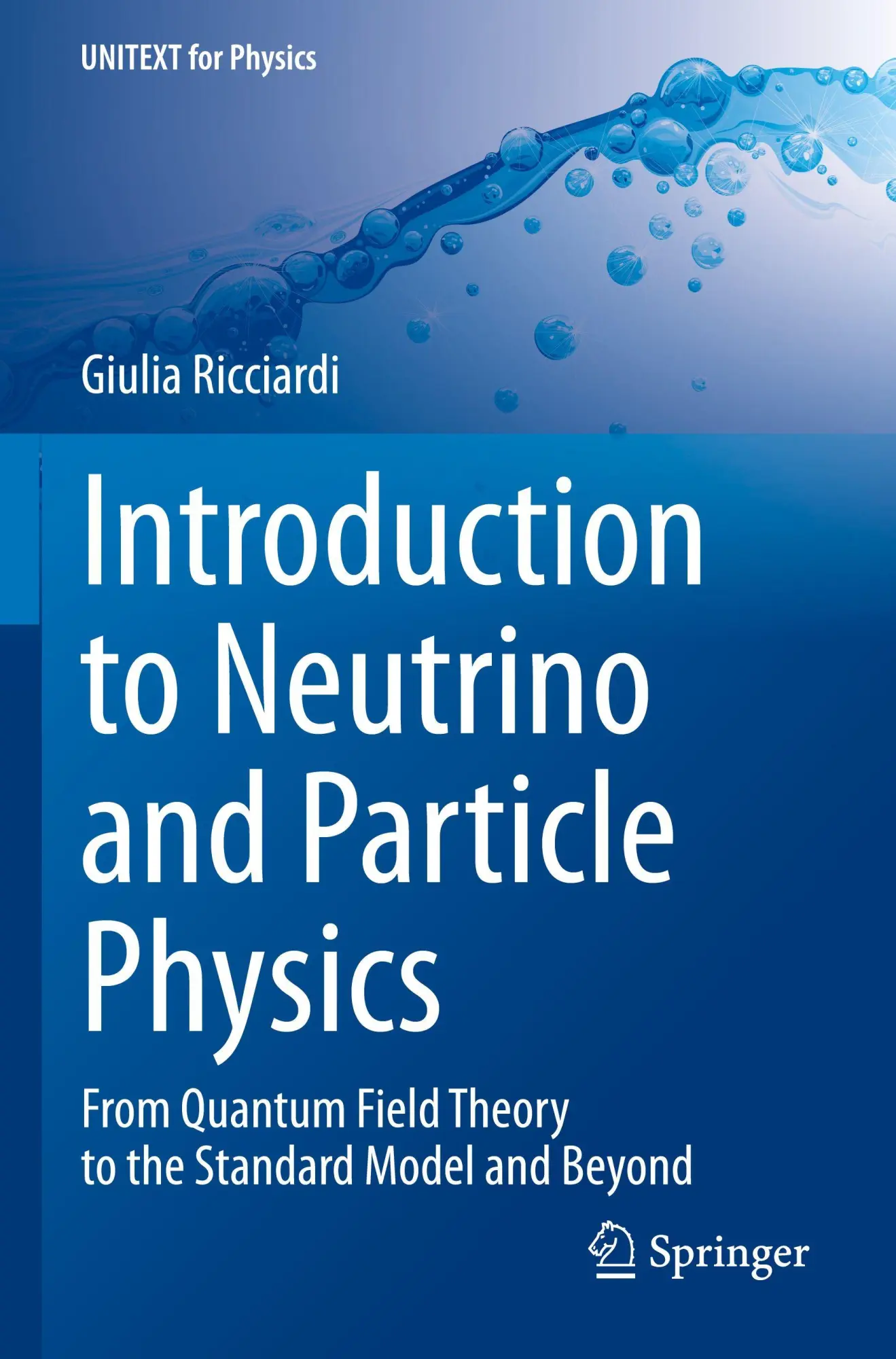Cover: 9783031650987 | Introduction to Neutrino and Particle Physics | Giulia Ricciardi | x
