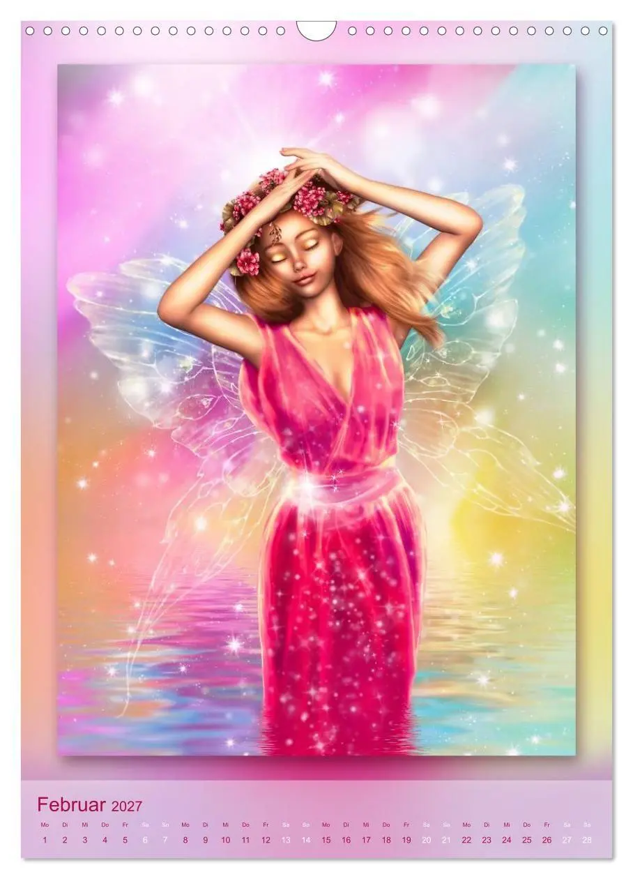 Bild: 9783594210987 | Engel - Kalender (Wandkalender 2027 DIN A3 hoch), CALVENDO...