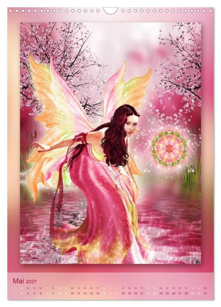 Bild: 9783594210987 | Engel - Kalender (Wandkalender 2027 DIN A3 hoch), CALVENDO...