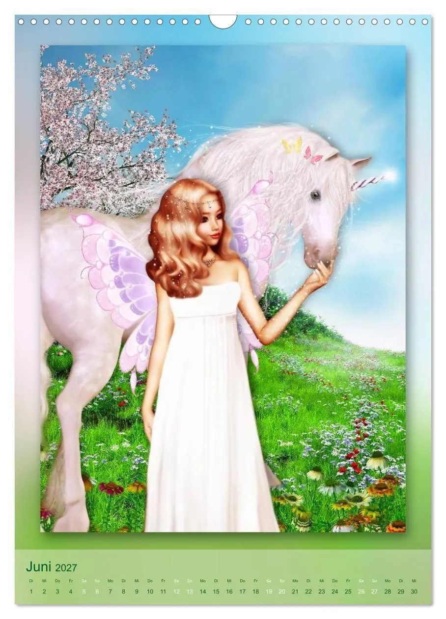 Bild: 9783594210987 | Engel - Kalender (Wandkalender 2027 DIN A3 hoch), CALVENDO...