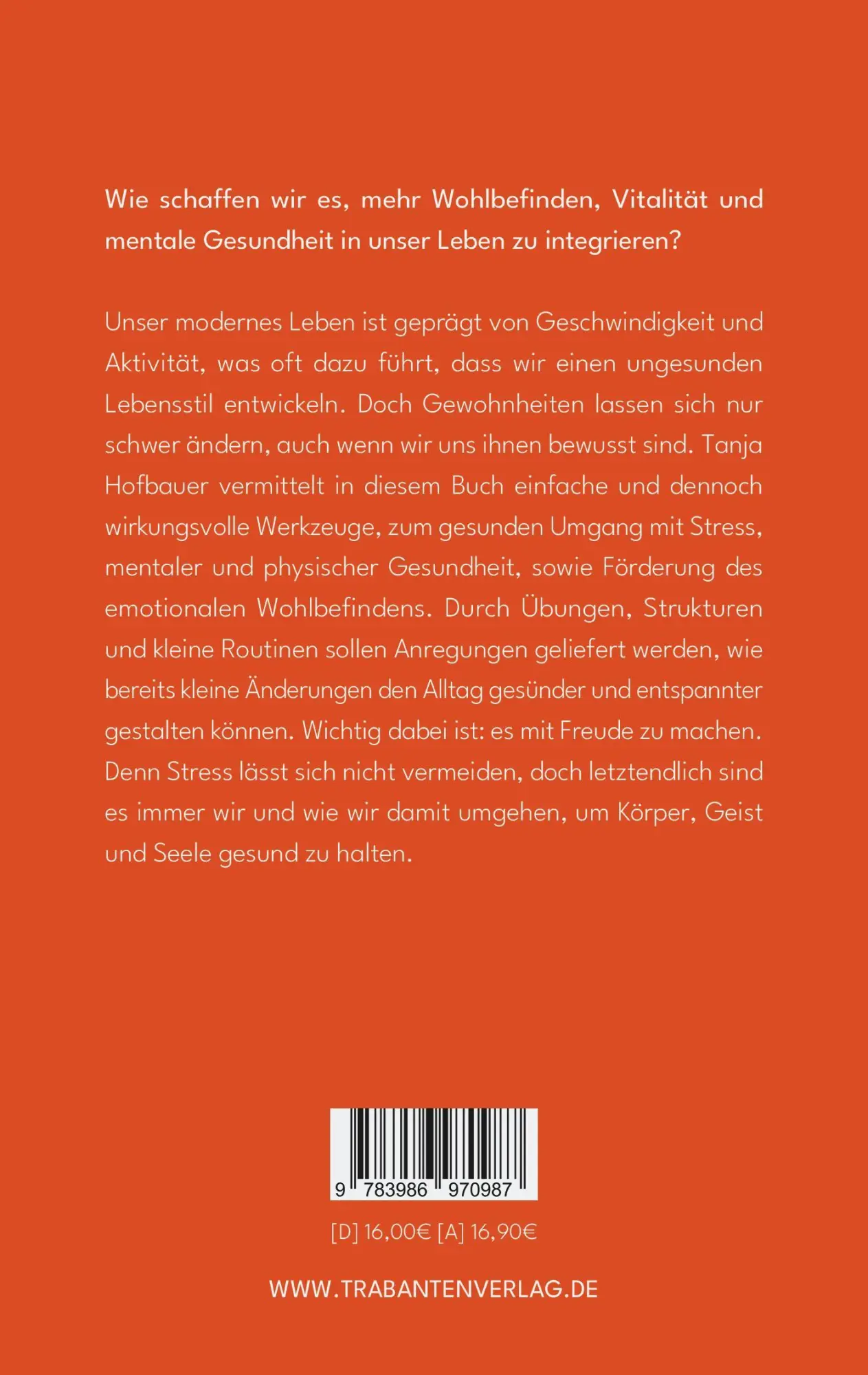 Rückseite: 9783986970987 | Einfach Mental Fit | Tanja Hofbauer | Taschenbuch | Paperback | 2024