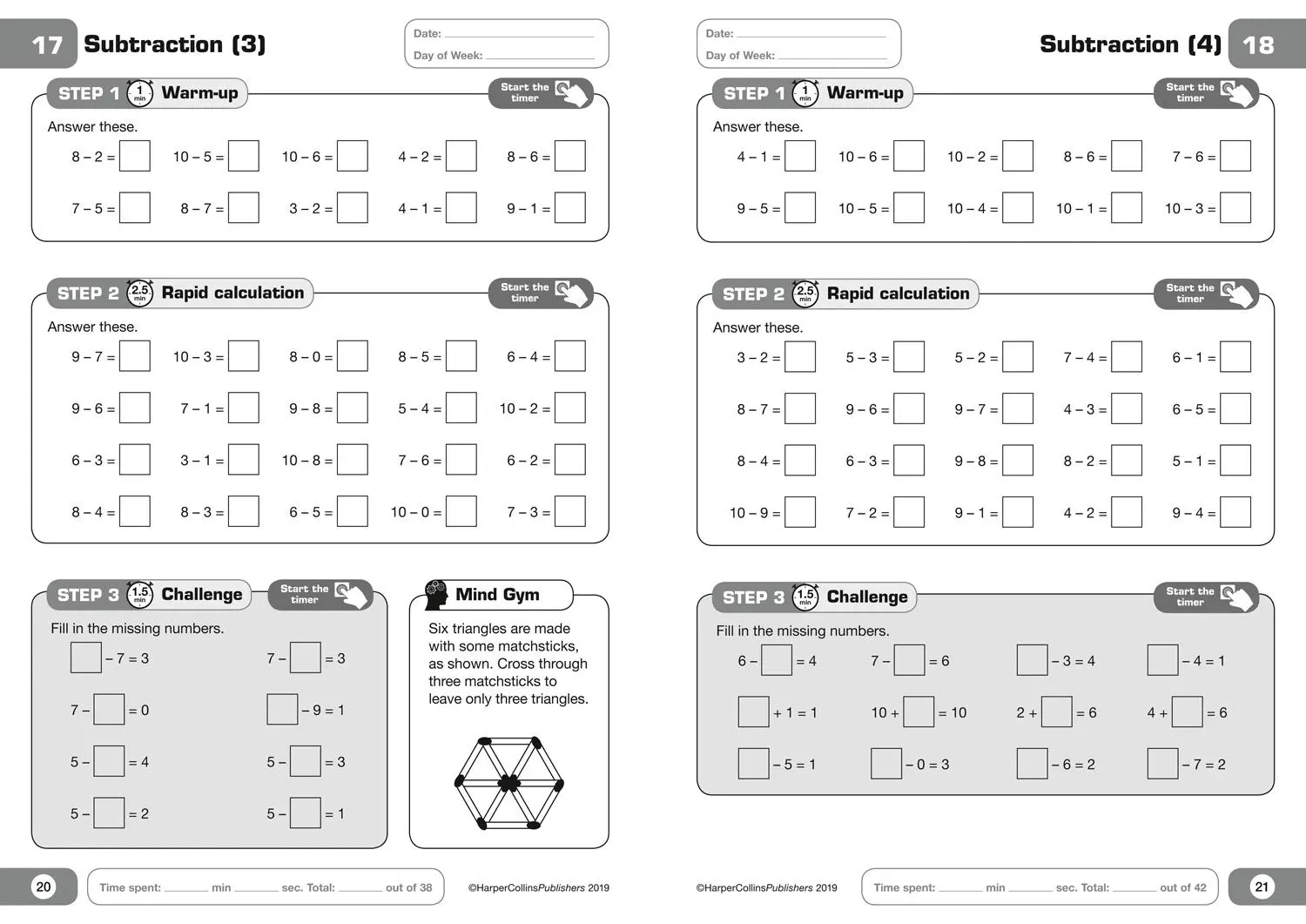 Bild: 9780008311087 | Maths in 5 Minutes a Day Age 5-6 | Ideal for Use at Home | Collins Ks1