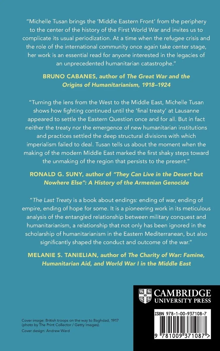Rückseite: 9781009371087 | The Last Treaty | Michelle Tusan | Buch | Gebunden | Englisch | 2023