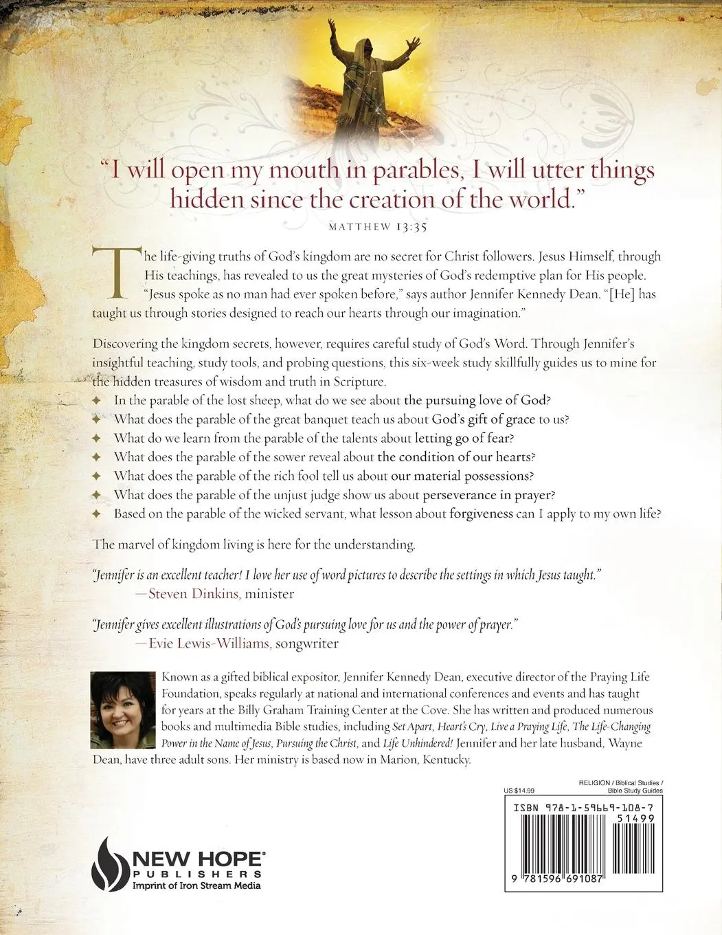 Rückseite: 9781596691087 | Secrets Jesus Shared | Kingdom Insights Revealed Through the Parables