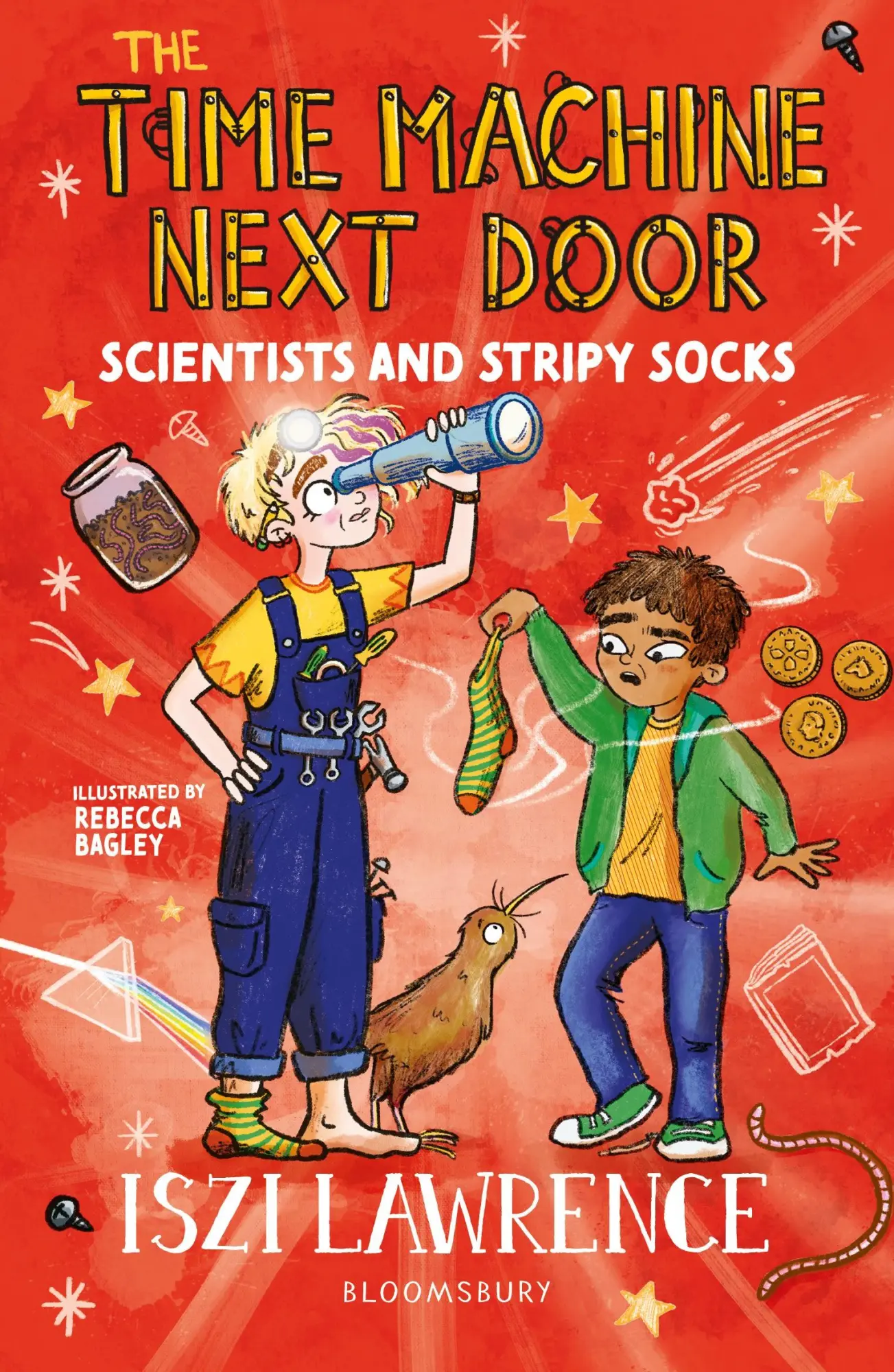 Cover: 9781801991087 | The Time Machine Next Door: Scientists and Stripy Socks | Lawrence