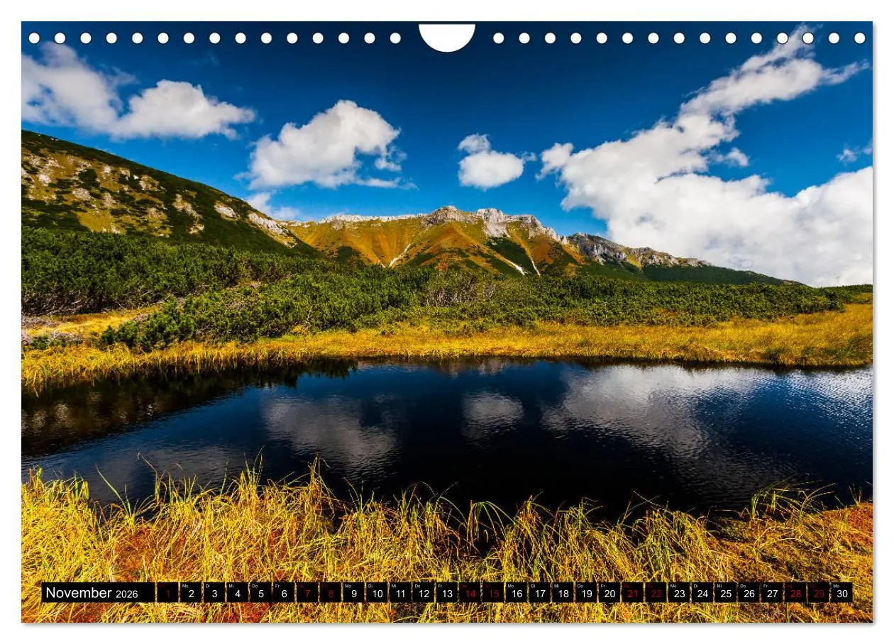 Bild: 9783457891087 | Tatra. Polen und Slowakei (Wandkalender 2026 DIN A4 quer), CALVENDO...