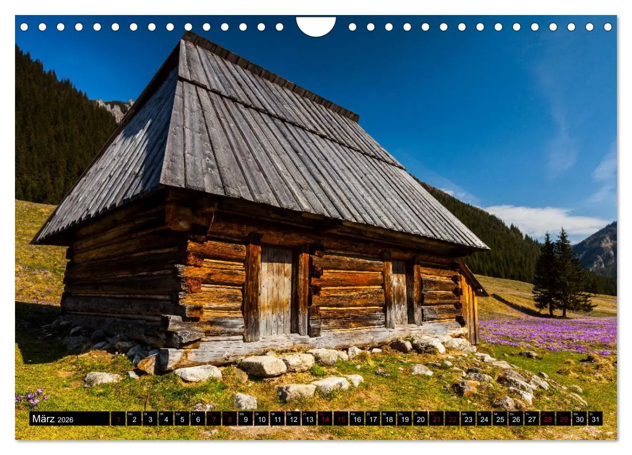Bild: 9783457891087 | Tatra. Polen und Slowakei (Wandkalender 2026 DIN A4 quer), CALVENDO...