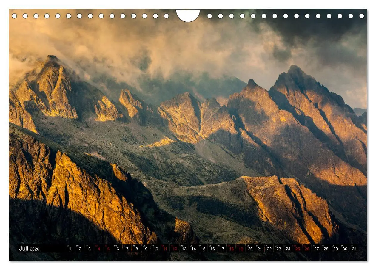 Bild: 9783457891087 | Tatra. Polen und Slowakei (Wandkalender 2026 DIN A4 quer), CALVENDO...