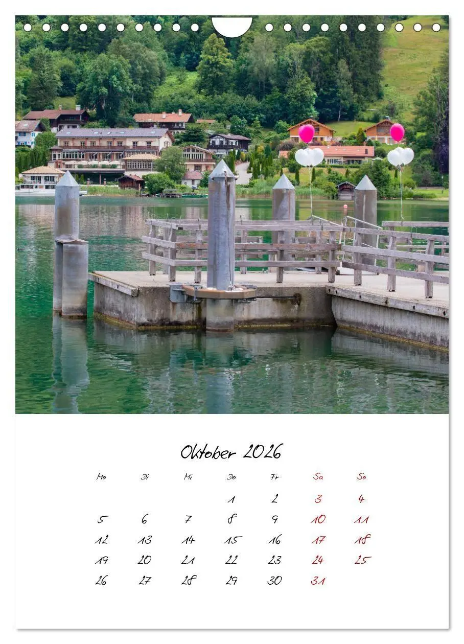 Bild: 9783516741087 | Tegernsee - Im Herz der Natur (Wandkalender 2026 DIN A4 hoch),...