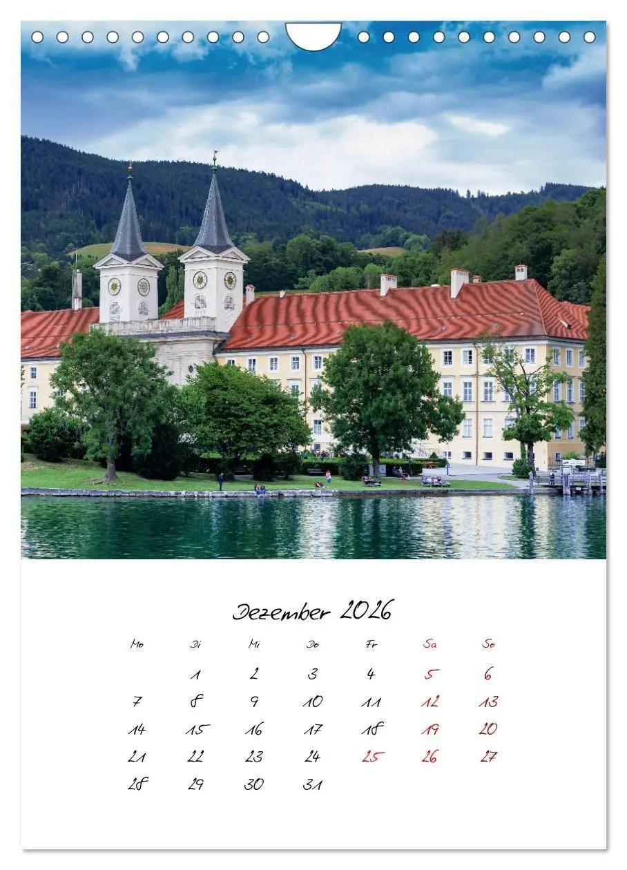 Bild: 9783516741087 | Tegernsee - Im Herz der Natur (Wandkalender 2026 DIN A4 hoch),...