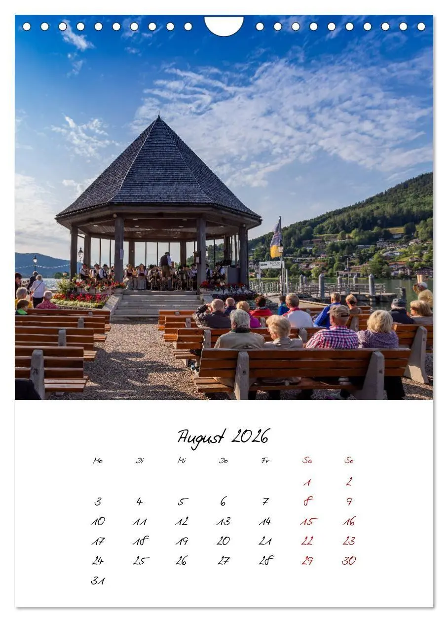 Bild: 9783516741087 | Tegernsee - Im Herz der Natur (Wandkalender 2026 DIN A4 hoch),...