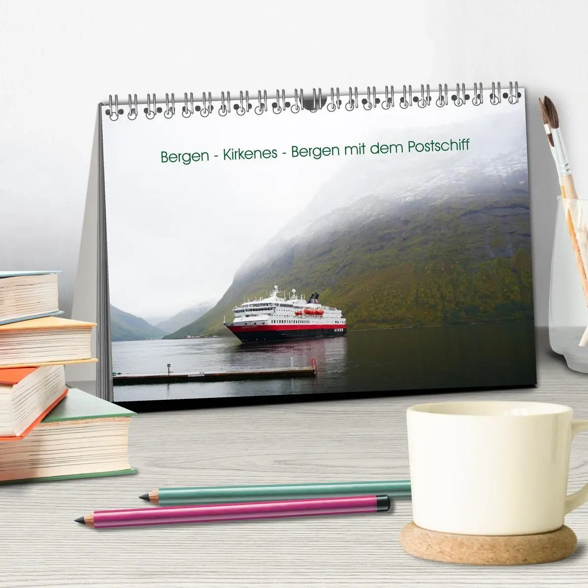 Bild: 9783569211087 | Bergen - Kirkenes - Bergen mit dem Postschiff (Tischkalender 2027...