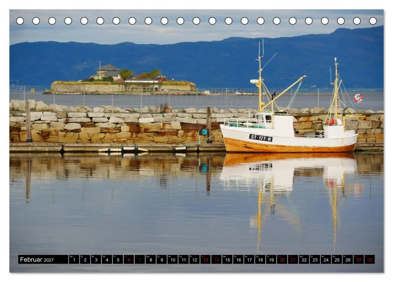 Bild: 9783569211087 | Bergen - Kirkenes - Bergen mit dem Postschiff (Tischkalender 2027...