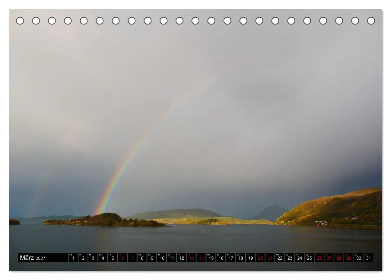 Bild: 9783569211087 | Bergen - Kirkenes - Bergen mit dem Postschiff (Tischkalender 2027...