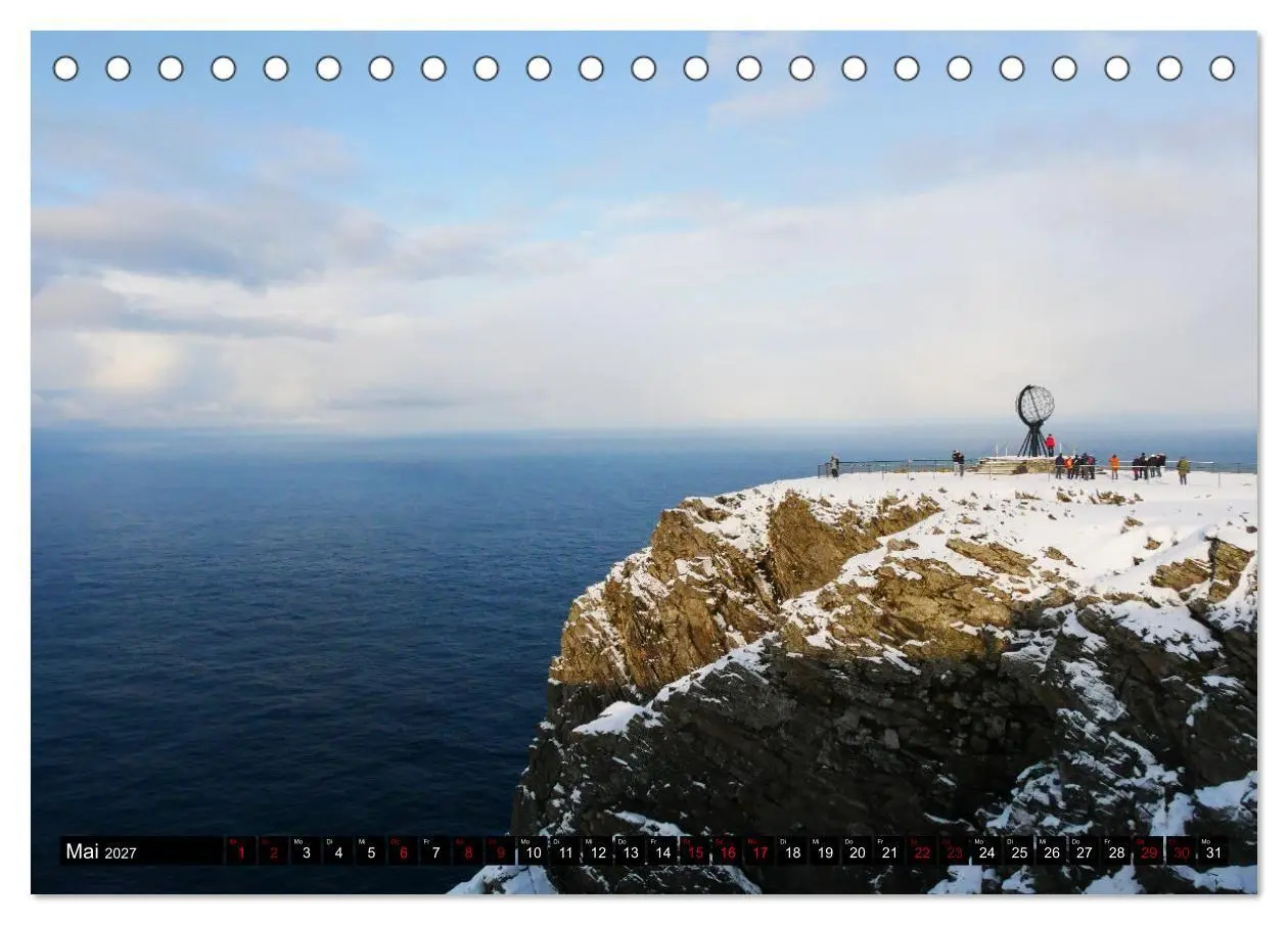 Bild: 9783569211087 | Bergen - Kirkenes - Bergen mit dem Postschiff (Tischkalender 2027...