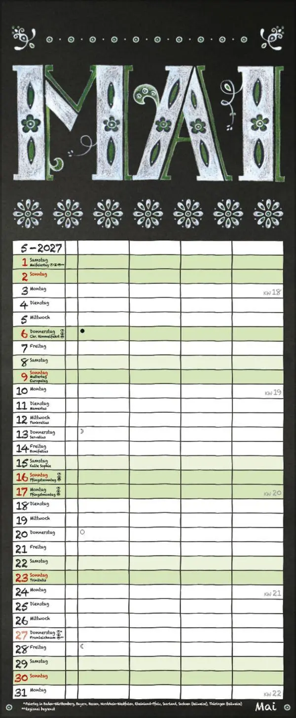 Bild: 9783819301087 | Tafel Timer 2027 | Verlag Korsch | Kalender | 14 S. | Deutsch | 2027