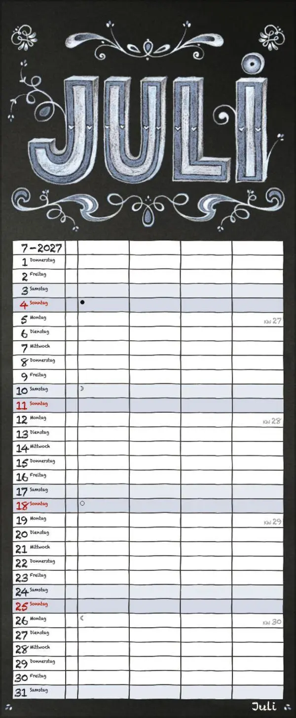 Bild: 9783819301087 | Tafel Timer 2027 | Verlag Korsch | Kalender | 14 S. | Deutsch | 2027