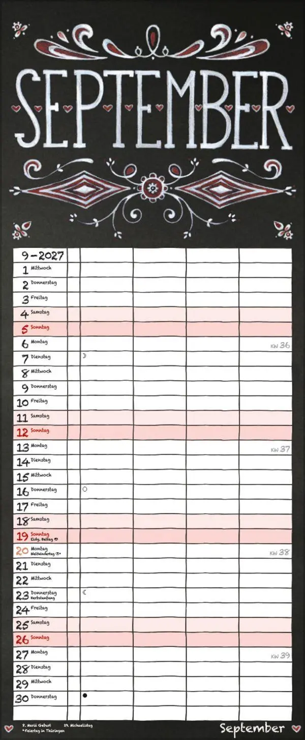 Bild: 9783819301087 | Tafel Timer 2027 | Verlag Korsch | Kalender | 14 S. | Deutsch | 2027