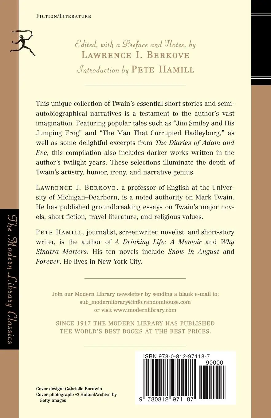 Rückseite: 9780812971187 | The Best Short Stories of Mark Twain | Mark Twain | Taschenbuch | XXV