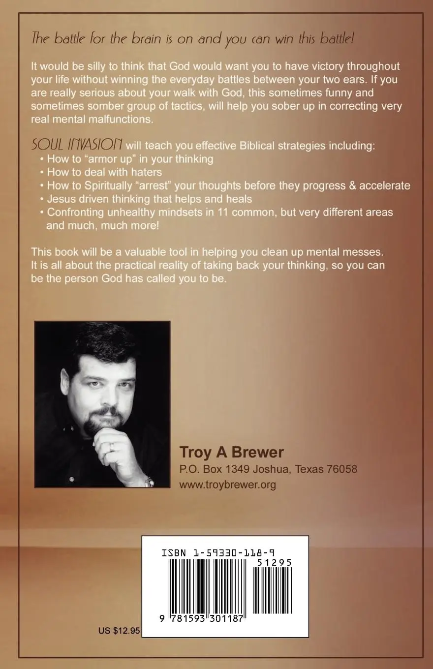 Rückseite: 9781593301187 | Soul Invasion | Troy A Brewer | Taschenbuch | Kartoniert / Broschiert