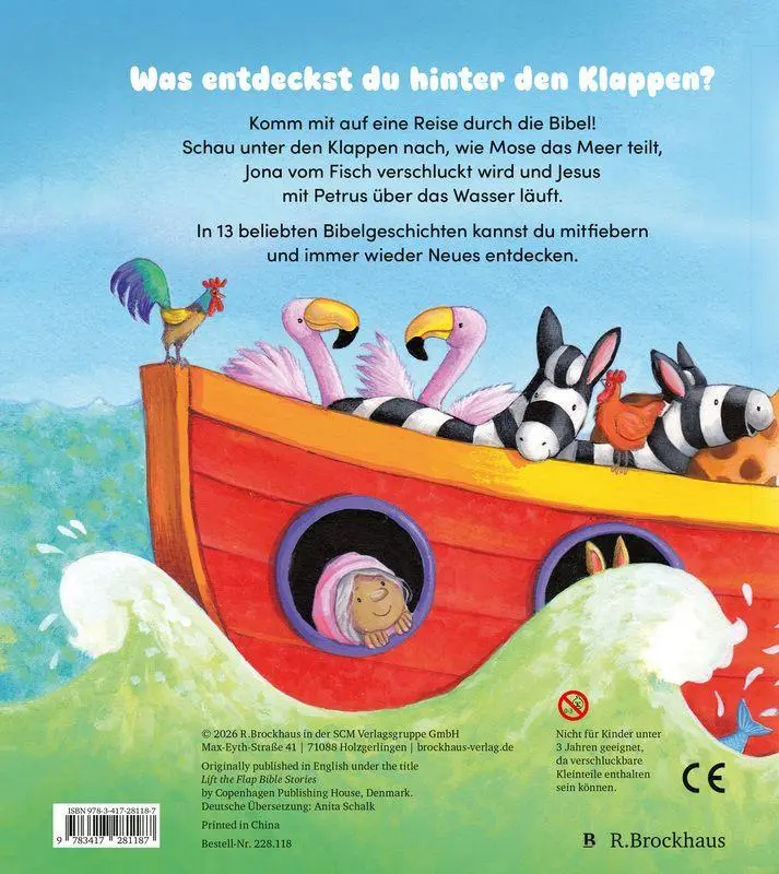Bild: 9783417281187 | Meine erste Mitmach-Bibel | Mit Klappen zum Entdecken | Berghof | Buch