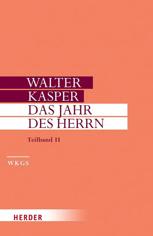 Cover: 9783451391187 | Das Jahr des Herrn | Predigten im Kirchenjahr. Teilband II | Kasper
