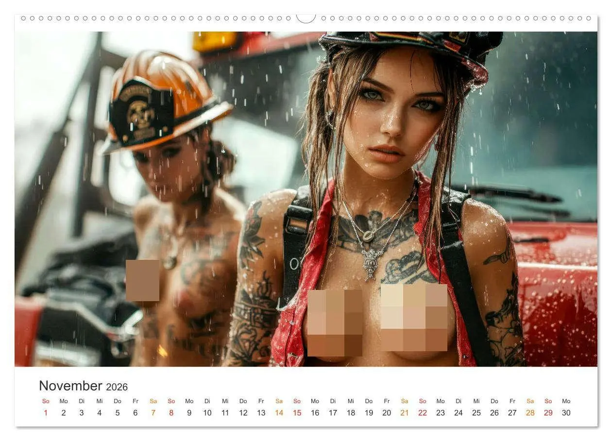 Bild: 9783457261187 | Feuerwehrfrauen - Feuer und Flamme (hochwertiger Premium...